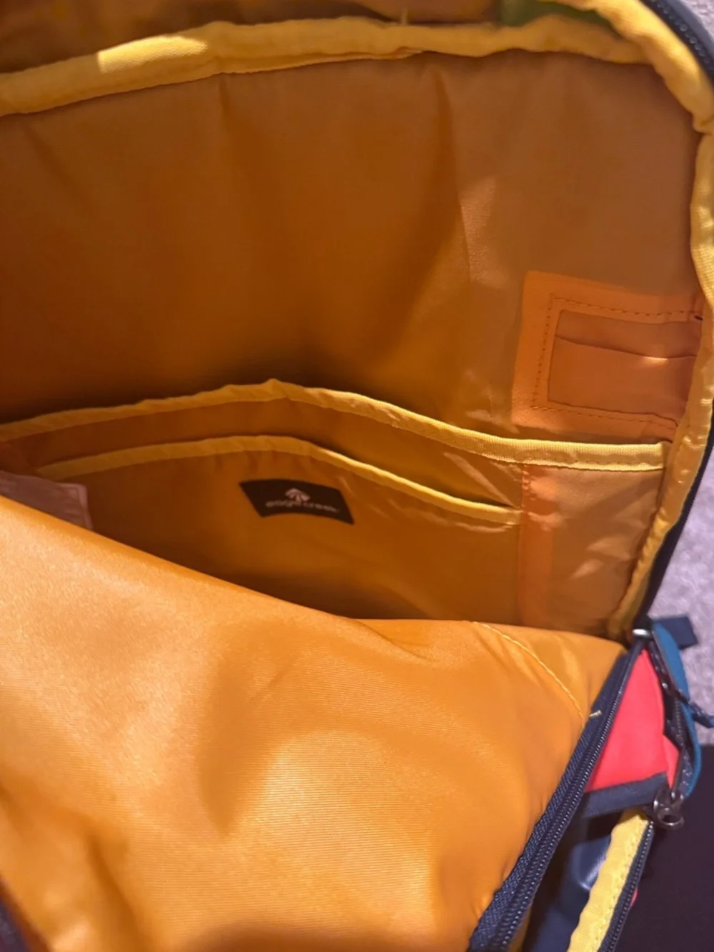 Eagle Creek Wayfinder 30L Backpack Laptop Hiking Travel Orange Yellow Blue - Picture 9 of 15